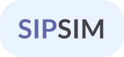 SipSim logo