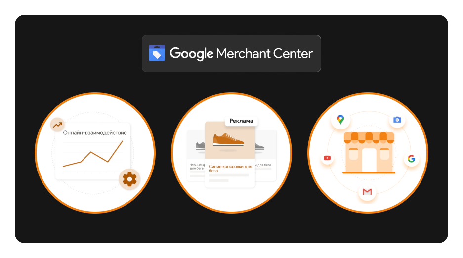 Создание аккаунта Google Merchant Center